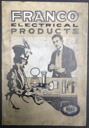 Item #H33712 1917 Catalog of "Franco" Electrical Products: flashlights, novelty lights, lanterns,...