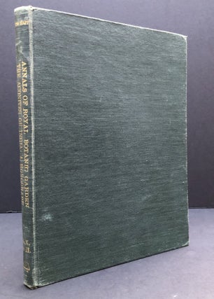 Item #H34165 Annals of the Royal Botanic Garden, Calcutta, Vol. X (1904). D. Prain, Otto Stapf