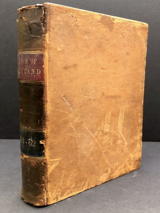 Item #H34214 Laws of the State of Maryland made and passed at a ssession of the general...