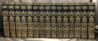Item #H34272 The University Library of Autobiography, 15 volumes, limited edition, full leather