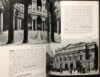 Group of 1934-1937 brochures, booklets, passenger lists, receipts, etc., for trip to Italy, Switzerland and Germany