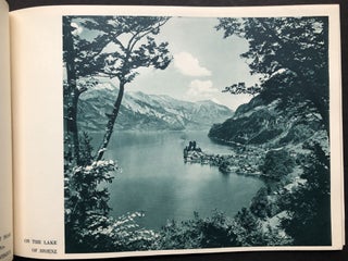 Group of 1934-1937 brochures, booklets, passenger lists, receipts, etc., for trip to Italy, Switzerland and Germany