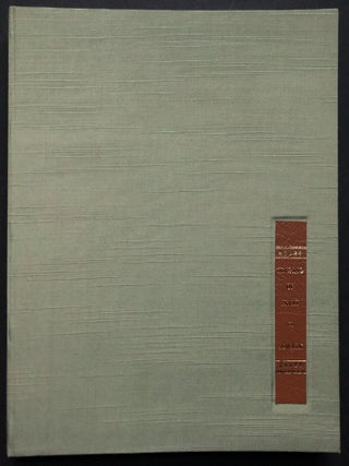 Singing of Fruit, Haiku Poems, with translations into Chinese and Japanese, one of 20 copies signed. Kathleen Sewalk, aka Kate Blake.