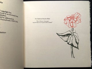 Singing of Fruit, Haiku Poems, with translations into Chinese and Japanese, one of 20 copies signed