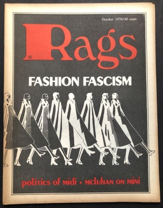 Item #H34337 Rags magazine, No. 5, October 1970. Mary Peacock, Marshall McLuhan, Daphne Davis,...