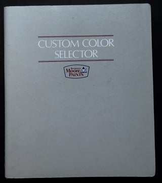 Item #H34357 Custom Color Selector, 1988 (large vinyl album with 1500+ different colors)....