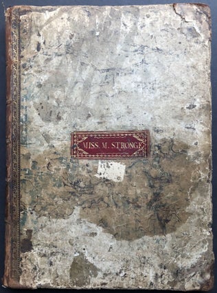 Item #H34423 Ca. 1790s-1800s bound volume of songs, music and dances, many Irish imprints....