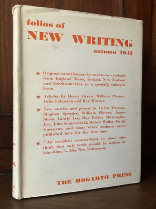 Item #H34449 Folios of New Writiing (IV) Autumn 1941. John Lehmann, ed. Dylan Thomas
