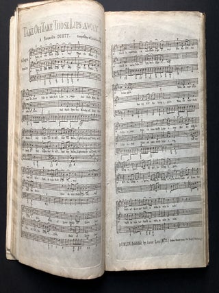 Bound volume of 1780s-1800s music, many Irish imprints
