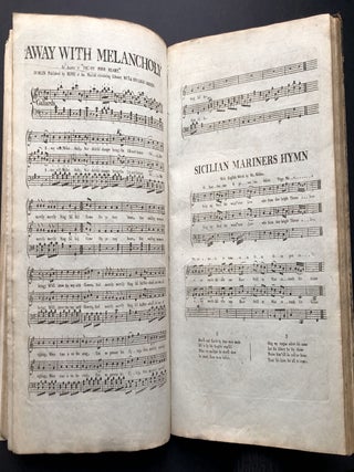 Bound volume of 1780s-1800s music, many Irish imprints