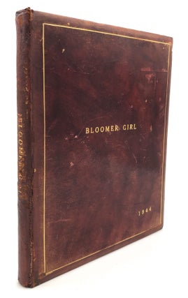 Item #H34483 Inscribed leatherbound "Bloomer Girl" (1944) with sheet music, copyist's score,...