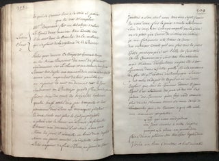 Late 17th century bound manuscript: La Rethorique Francoise, Livre Second: Du Temoignage Divin