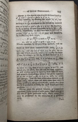 A Treatise of Algebra: Wherein the Principles are Demonstrated, and Applied in Many Useful and Interesting Inquiries, and in the Resolution of a Great Variety of Problems of Different Kinds. To Which is Added the Geometrical Construction of a Great Number of Linear and Plane Problems, with the Method of Resolving the Same Numerically