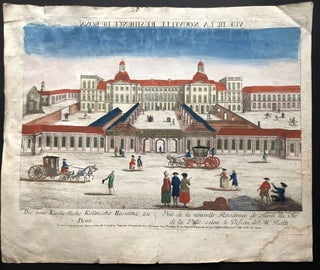 Item #H34579 Vue D'Optique: Die neue Kurfurstliche Kollnische Residenz zu Bonn (ca. 1780): The...