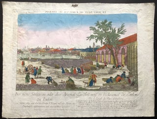 4 Vues D'Optique of Toulon, ca. 1780