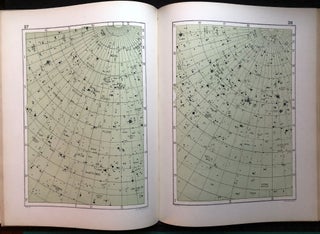 The Observer's Atlas of the Heavens, containing catalogues of the accurate positions, magnitudes, &c., of over 1400 double stars, star clusters, nebulæ, variable stars, radiant points of meteor systems, &c., together with 30 large scale star charts, in which 9000 objects are accurately depicted, embracing the whole star sphere, and showing nearly every constellation complete in itself