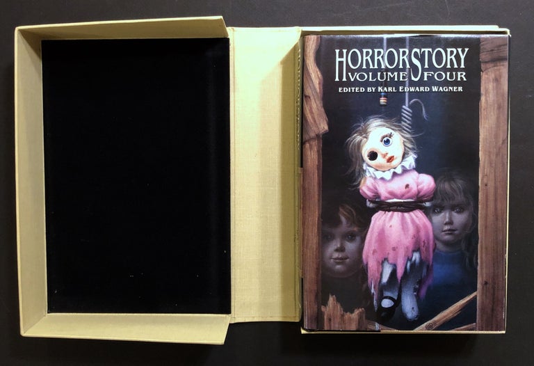 Item #H34706 Horrorstory Volume Four (4), signed limited edition - contributor's copy! Karl Edward Wagner, ed.