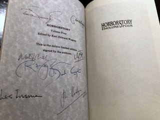 Horrorstory Volume Four (4), signed limited edition - contributor's copy!