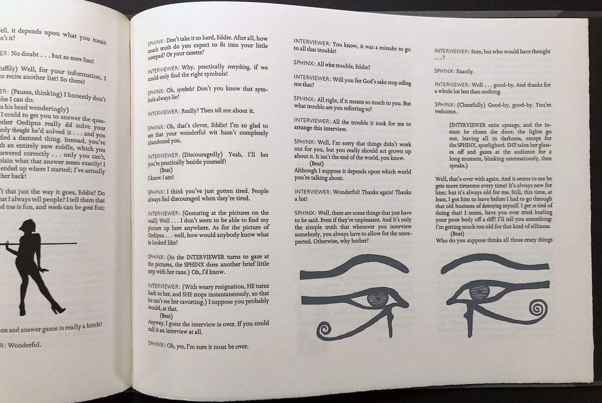 An Interview with the Sphinx | Jack Matthews, Eric May | First Printing