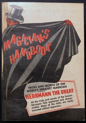 Item #H34722 Magician's Handbook, Tricks and Secrets of the World's Greatest Magician, Herrmann...