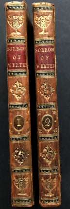 The Sorrows of Werter [i.e. Werther], a German Story; a New Edition, 2 vols. 1785