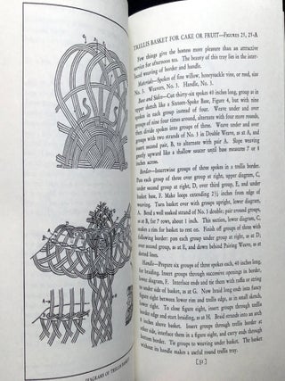 16 books on American & Native American baskets, basketry, crafts, antiques: see description for titles