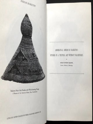 16 books on American & Native American baskets, basketry, crafts, antiques: see description for titles