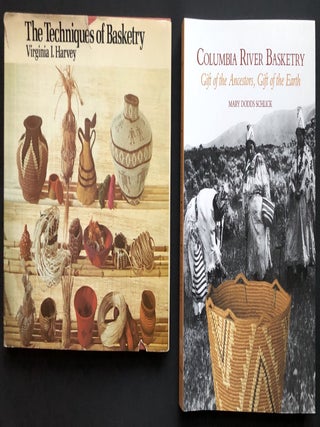 16 books on American & Native American baskets, basketry, crafts, antiques: see description for titles