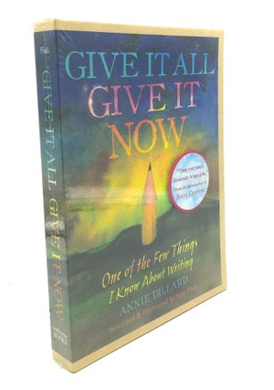 Item #H34767 Git It All Give It Now, One of the Few Things I Know About Writing, Sam Fink illus....