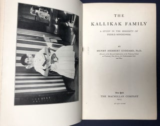 The Kallikak Family, a Study in the Heredity of Feeble-Mindedness
