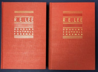 R. E. Lee (4 volumes, first edition, in slipcases, inscribed by author)