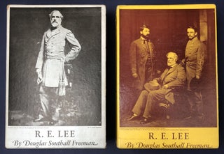 R. E. Lee (4 volumes, first edition, in slipcases, inscribed by author)