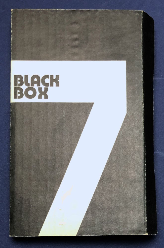 Item #H34817 Black Box No. 7 (1975): tom Collier, Earl Lovelace, Maxine Shaw, Celia Gilbert, et al. Alan Austin, ed.