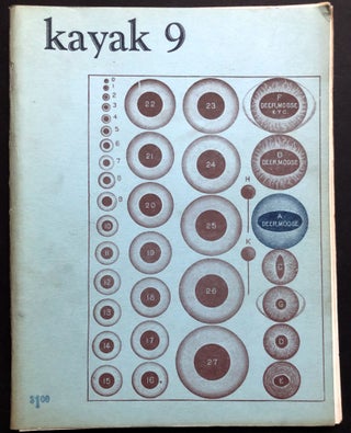 Item #H34836 Kayak 9, 1966. George Hitchcock, Robert Bly, James Tate, ed. Margaret Atwood