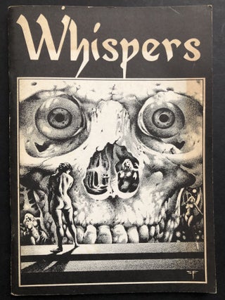 Item #H34873 Whispers, Vol. 3 no. 1, December 1976 - inscribed by editor. Stuart David Schiff,...