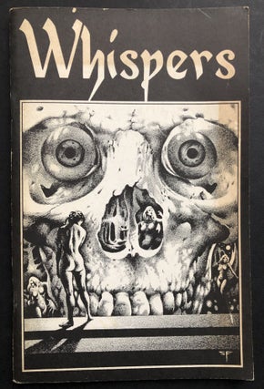 Item #H34873 Whispers, Vol. 3 no. 1, December 1976 - inscribed by editor. Stuart David Schiff,...