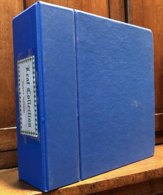 Item #H34880 Leaf Collection binder (Ca. 1990s binder with 45 actual specimens, caption pages,...