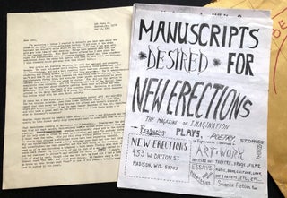 Archive of 200 acceptance/rejection notes and literary correspondence to poet John Alfred Taylor including Robert Bly, Joseph McElroy, Dave Smith, Mona Van Duyn, John Williams, Thomas Williams, et al.