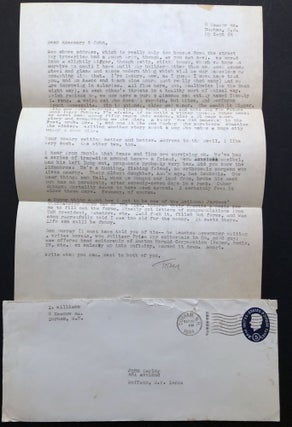 Archive of 200 acceptance/rejection notes and literary correspondence to poet John Alfred Taylor including Robert Bly, Joseph McElroy, Dave Smith, Mona Van Duyn, John Williams, Thomas Williams, et al.