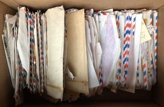 Item #H34971 Archive of over 125 letters, 1966-1983, on poetry, music, Korea, Lovecraft, horror...