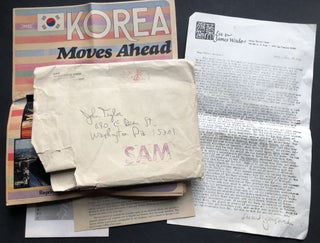 Archive of over 125 letters, 1966-1983, on poetry, music, Korea, Lovecraft, horror stories, science fiction, Arkham House