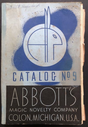Item #H34979 Catalog No. 9, Abbott's Magic Novelty Company (1947). Abbott's Magic Novelty Company
