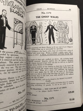 Catalog No. 9, Abbott's Magic Novelty Company (1947)