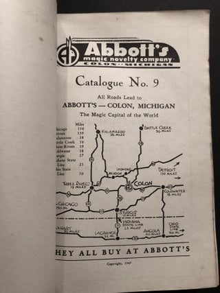 Catalog No. 9, Abbott's Magic Novelty Company (1947)
