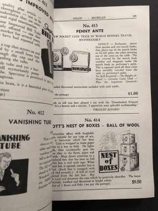 Catalog No. 9, Abbott's Magic Novelty Company (1947)