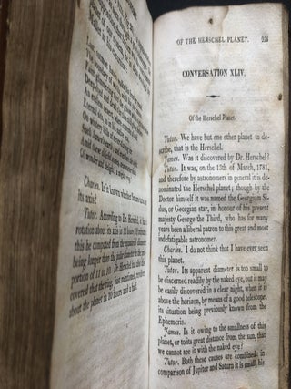 Scientific Dialogues. Intended for the Instruction and Entertainment of Young People...Vol. I: Mechanics and Astronomy