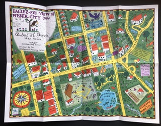 Item #H35103 (Amos and Andy) Eagle's-Eye View of Weber City (Inc.). Andrew H. Brown