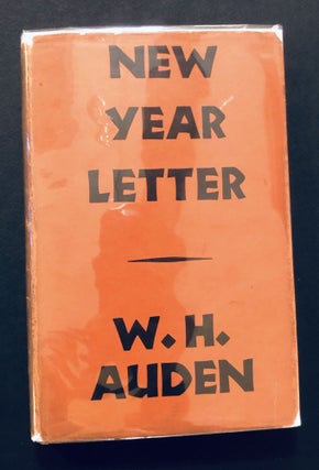 Item #H35156 New Year Letter. W. H. Auden