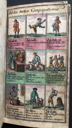 Kleines Bilder-Cabinet zu Erlernung der vier Sprachen. I. Teutsch, II. Lateinisch, III. Französisch und IV. Italianisch