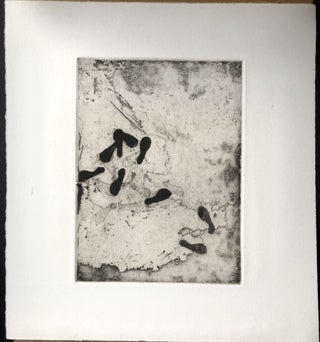 "Tracks" -- 1994 artist's book with 12 original etchings